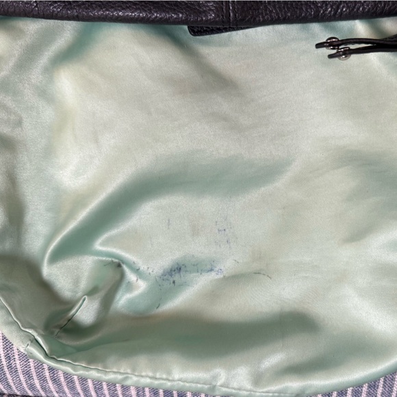 COACH Brooke Convertible Duffle Black Pebble Leather Hobo Bag F17165 - Picture 16 of 16